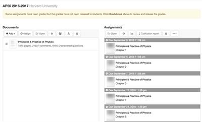 Use of a Social Annotation Platform for Pre-Class Reading Assignments in a Flipped Introductory Physics Class